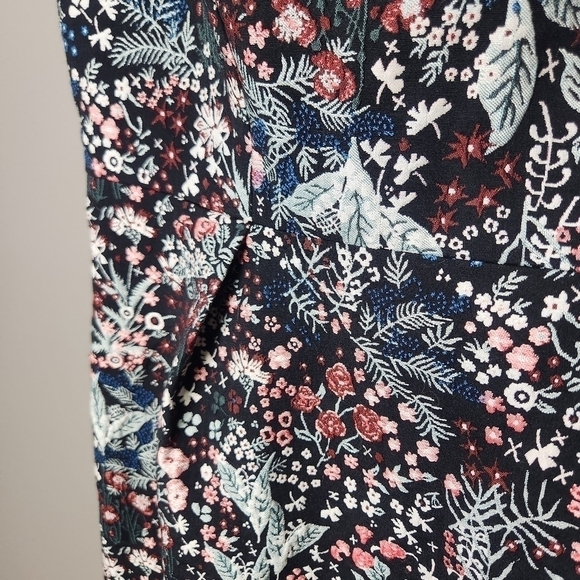 H&M Jacquard Weave Floral Size 10 - Picture 6 of 13